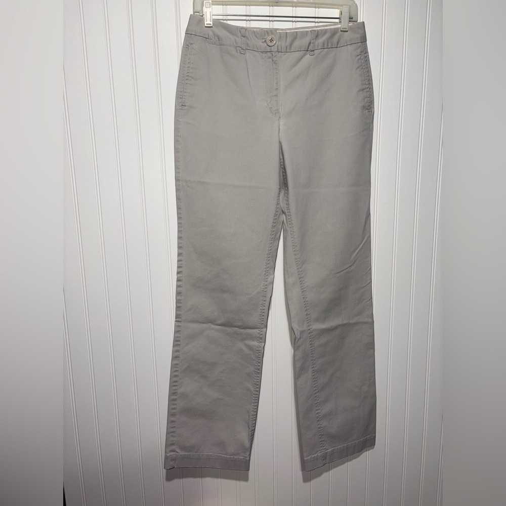 Vintage Talbots Classic Grey Chino Dress Pant| Size 8 Stretch